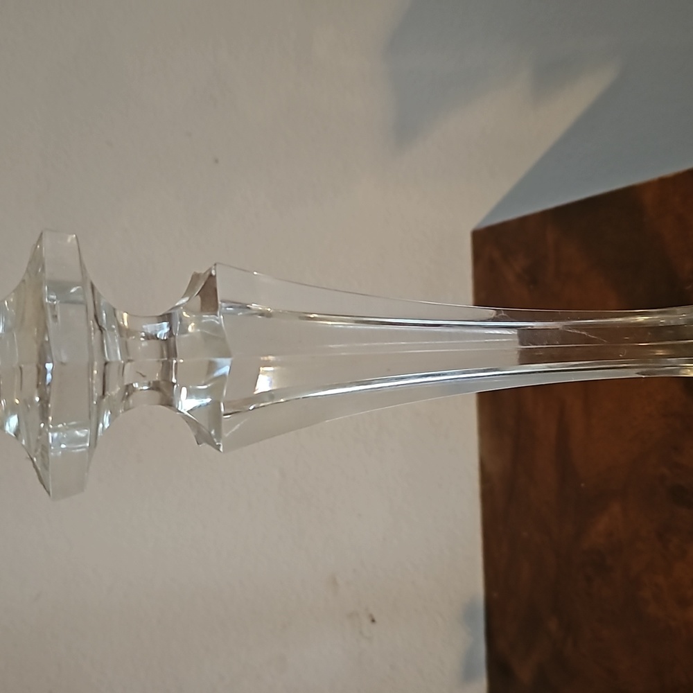 Crystal candle holders - Picture 5 of 8